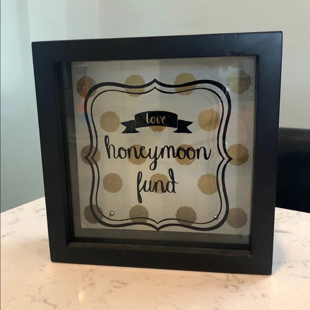 Honeymoon Fund Shadow Box